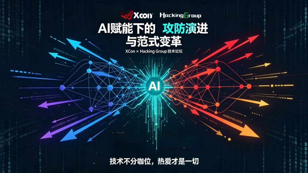 Deadline August 28| XCon2026 x HackingGroup Security Technology Summit: AI Empowerment of Offensive and Defense Evolution and Paradigm Change